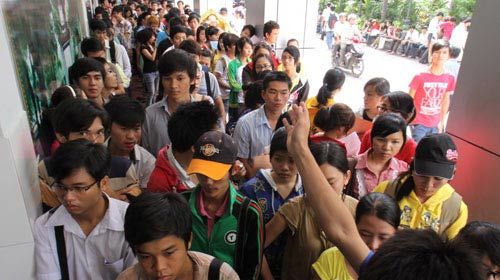 Không dễ xem thông tin xét tuyển nguyện vọng 2